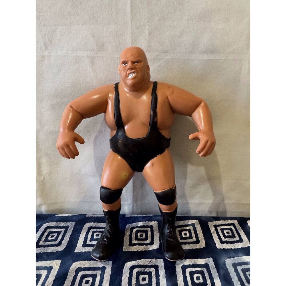 Loose 1985 LJN 7.75" WWF Wrestling Superstars S.2 "King Kong Bundy" Figure